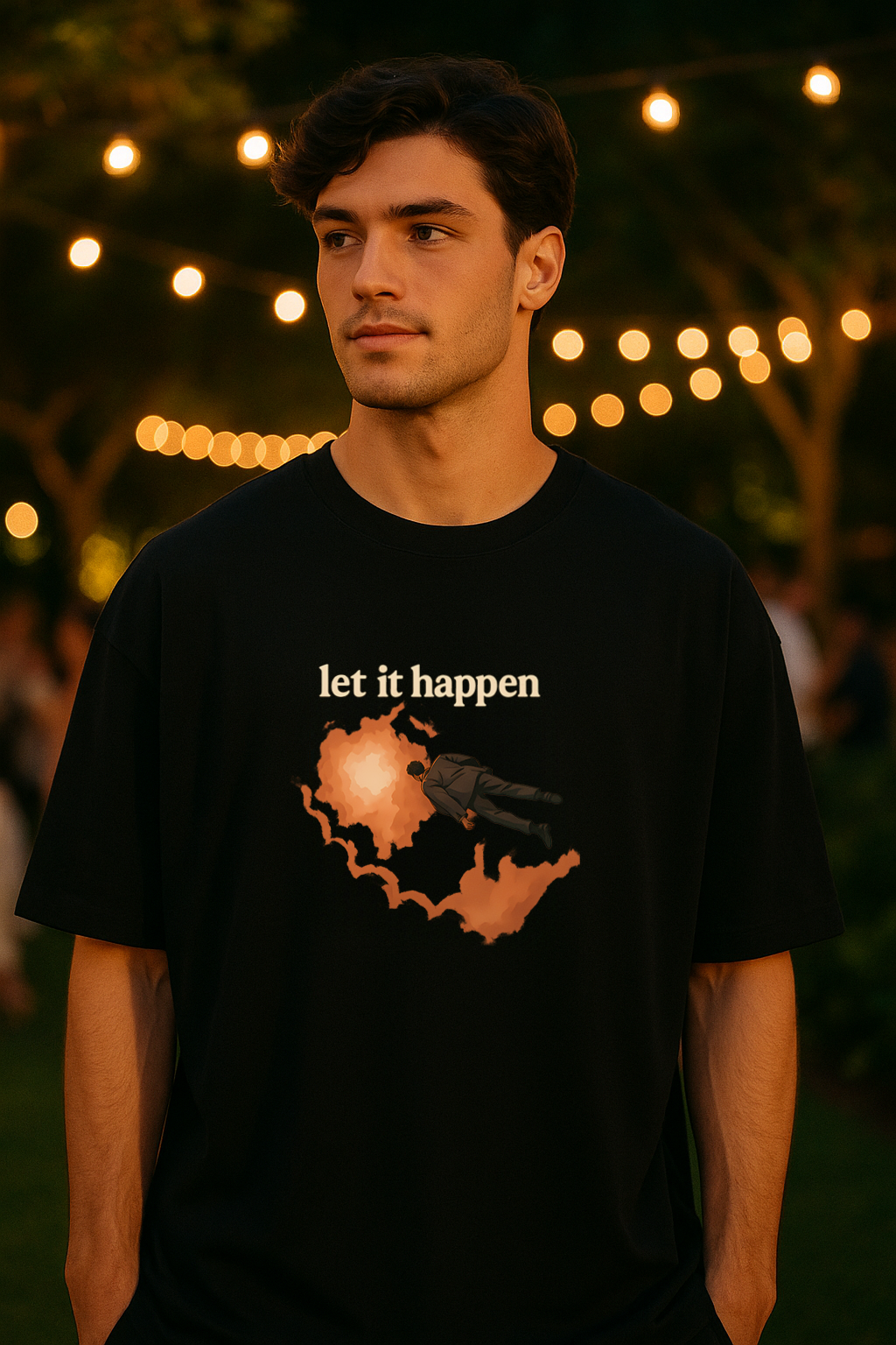 Let it Happen Unisex Oversized T-Shirt
