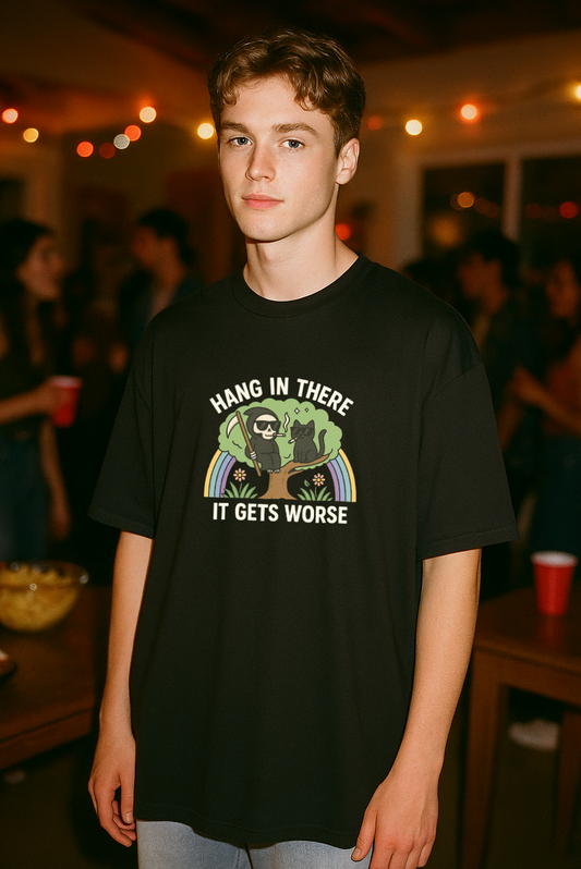 Hang in There Unisex Oversized T-Shirt